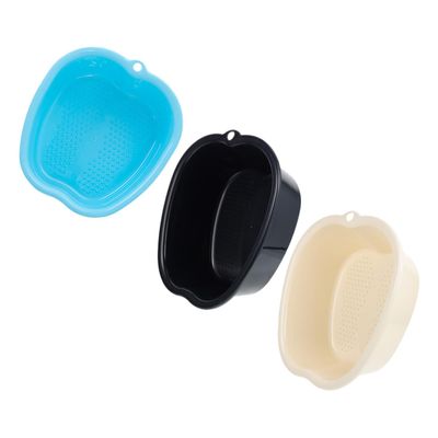 CALLARON 3pcs Foot Bathing Bucket for Home and Outdoor Foot Washing Basin Massage Points Safe and Plastic
