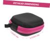 CALLARON 3pcs Essential Oil Pouch Essential Oil Bottle Holder Travel Storage Case Material for Outdoor Use view 3