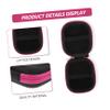CALLARON 3pcs Essential Oil Pouch Essential Oil Bottle Holder Travel Storage Case Material for Outdoor Use view 4