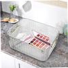 ABOOFAN 2pcs Diamond Pattern Makeup Organizer Box Acrylic Countertop Storage Case for Bathroom and Vanity Multiuse Sundries Holder for Home and Dorm view 3