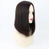 IVGTOP Jewish Topper with High Density Real Virgin European Human Hair Kosher Sheitels for White Women Silk Top Hairpieces Natural Scalp (Natural Black, 6x6, 14inch) view 4