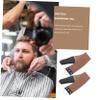 VICASKY 2pcs Leather Knife Cloth for Razor Sharpening Strop Straight Razor Double-sided Sharpening Tool view 2