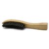 PartyKindom 3pcs Natural Boar Bristle Beard Brush for Men Brush Beard Care Tool Wooden Handle Travel Daily Use Random Style view 3
