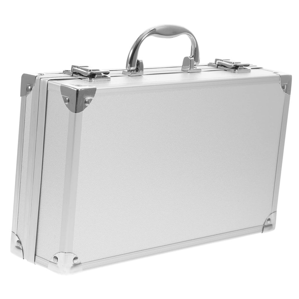 VILLCASE Aluminum Alloy Medicine Storage Case Portable Multi-purpose Carrying Box Protective Sponge Lining Lightweight Design for Tools Medical Supplies and Cosmetics