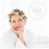 BAZEITFLOW 24pcs Shaped Hot Roller Clips Replacement for Heated Rollers Includes Clips Each Curling Pin for Easy Hairstyling and Perming view 3