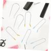 BAZEITFLOW 24pcs Shaped Hot Roller Clips Replacement for Heated Rollers Includes Clips Each Curling Pin for Easy Hairstyling and Perming view 4