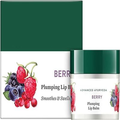 AM Berry Plumping Lip Balm 12 Gm I Soothes & Swell Lips I Unscented Lip Repair Lip Balm for Dry, Cracked Lips I For Men, Women, and Children. Great for Gifts