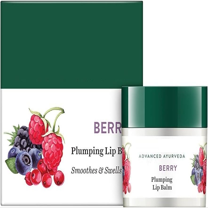 AM Berry Plumping Lip Balm 12 Gm I Soothes & Swell Lips I Unscented Lip Repair Lip Balm for Dry, Cracked Lips I For Men, Women, and Children. Great for Gifts