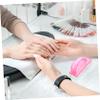 PACKOVE 8pcs Nail Manicure Dust Brush Large Manicure Brush Cleaning Home Nail Supplies Oil Cuticle Care view 3