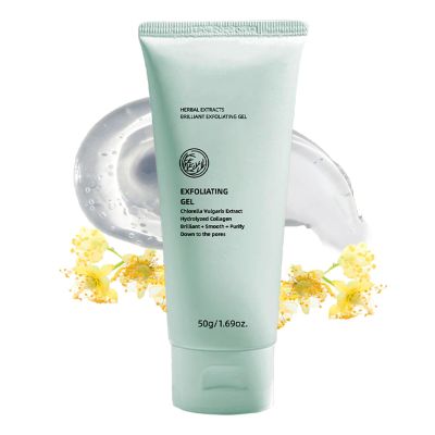 Purifying Exfoliating Gel,Face exfoliator Cleanser Exfoliating Facial Scrub, Exfoliating Gel Scrub, Gentle Moisturizing Skin Exfoliant Facial Cleanser Face and Body for All Skin Types