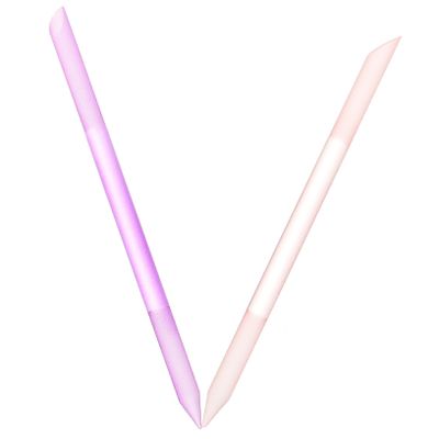 CALLARON 2pcs Glass Nail Files for Natural Nails Cylindrical Fingernail Trimming Tools and Portable Pedicure Manicure for Travel and Daily Use