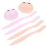 Healvian Women's Eyebrow Shaver Trimmer Set 4pcs Professional Makeup Tools Easy to Use view 1