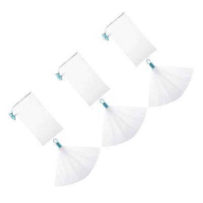SHERCHPRY 6pcs Soap Exfoliating Pouch for Facial Cleansing Dense Foaming Net for Handmade and Bath Soaps Comfortable Skin-friendly for Waste Reduction