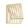 ASAKKURA Hair Extension Rack Wall-mounted Wooden Organizer for Hair Braiding and Quilting Supplies Divider Elegant Design for Home and Salon Use view 1