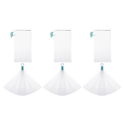 Ipetboom 6Pcs Dense Foaming Net Pouch for Soap Face Wash Shower Includes for Foaming Soap and Exfoliating for Travel