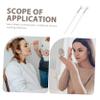 CALLARON 2pcs Eyeshadow Brushes for Makeup Portable Powder Applicators Versatile Eye Shadow and Nose Shadow Tools Elegant Design for Efficient Application view 3