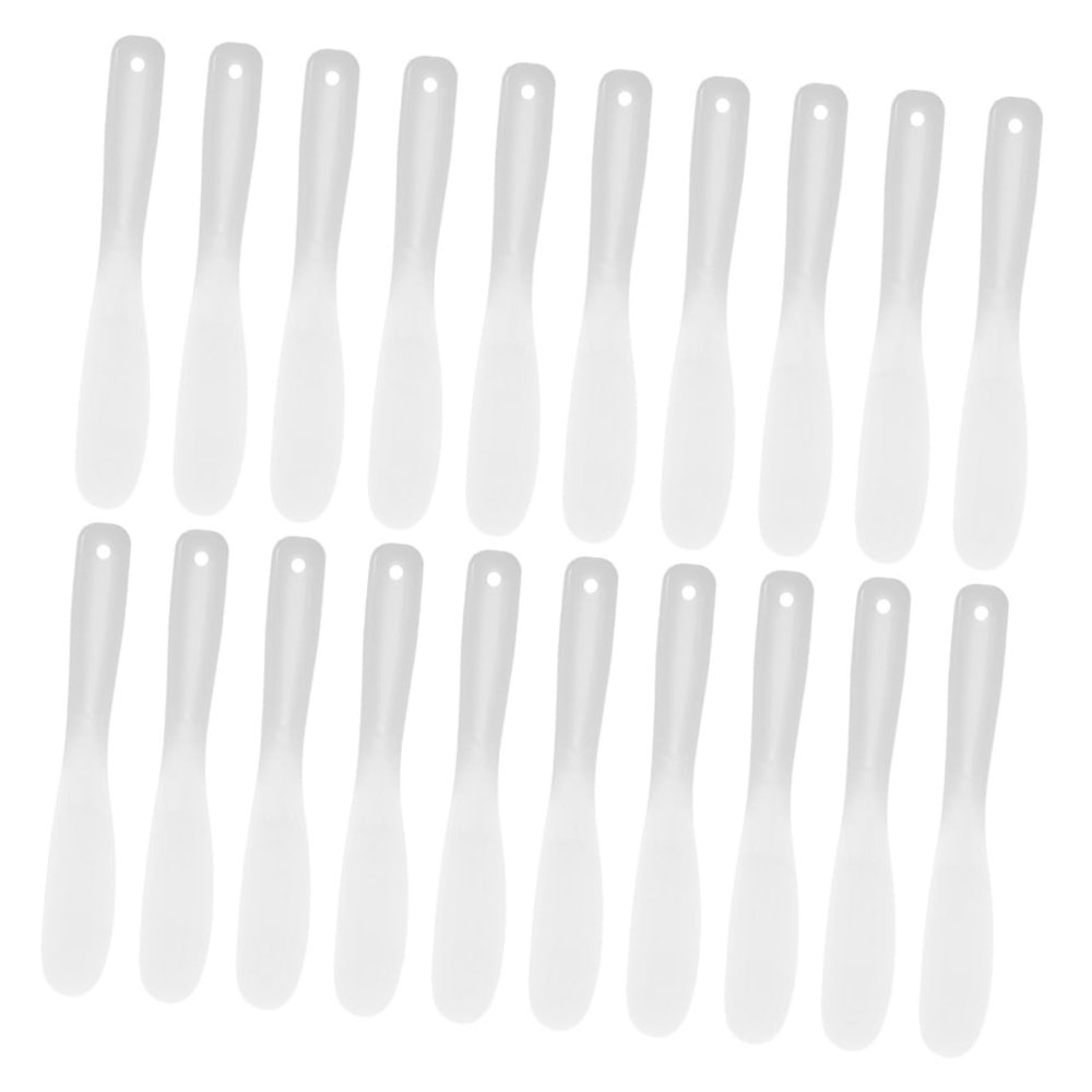 ASAKKURA 20pcs Facial Tool Makeup Cosmetic Spatulas Skincare Spoons Applicators