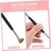 MERRYHAPY 1pcs Eye Shadow Brush Double Ended Makeup Brush Soft Hair Easy to Apply Powder Makeup Tools view 4