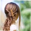 WOFASHPURET 15pcs Side Combs Detangling Comb for Wavy Hair Plastic Hair Clip Random Color view 2