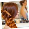 WOFASHPURET 15pcs Side Combs Detangling Comb for Wavy Hair Plastic Hair Clip Random Color view 3