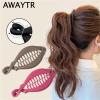 YCMGBH Simple Hair Clip Hair Comb Clamp Grip Slide Fish Banana Hair Claw Clips Hairpins 9.5CM Women Girls Hair Accessories(2389A) view 2