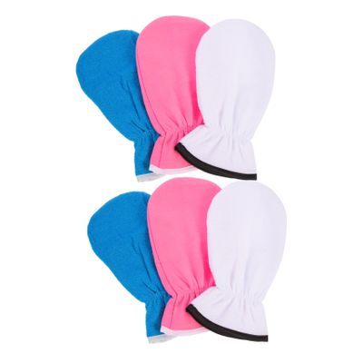 FRCOLOR 3pairs Skin Care Wax Gloves Female Hand Spa Gloves Moisturizing Whitening Exfoliation Masks Skincare