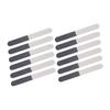 Baluue 12pcs Nail Sanding Strips Black Polishing Nail Files Perfect for Home Professional Salons view 1