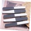 Baluue 12pcs Nail Sanding Strips Black Polishing Nail Files Perfect for Home Professional Salons view 2