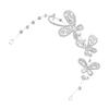 WOFASHPURET Butterfly Rhinestone Headband for Girls Glitter Headband Boy Girl's Headwear Hair Ornaments for Women Crystal Hair Hoop view 1