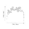 WOFASHPURET Butterfly Rhinestone Headband for Girls Glitter Headband Boy Girl's Headwear Hair Ornaments for Women Crystal Hair Hoop view 2