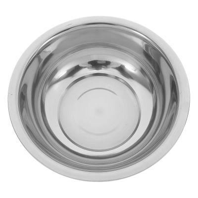 Angoily Stainless Steel Footbath Basin Multifunctional Washbasin for Laundry Deep Bowl Portable Easy to Clean Accessory