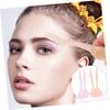 VICASKY E Eyebrow Razors for Women 4pcs Eyebrow Trimmer Set Safe Portable Non-Slip Grip for Makeup and Facial Hair view 3