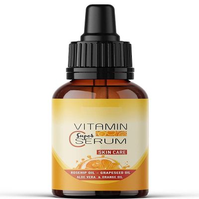AM Vitamin C Face Serum for Glowing Skin | Skin Pigmentation | Scar Treatment, Wrinkle, Anti Aging Skin Care, Oily & Dark Spot Corrector For Men & Women (30ml)