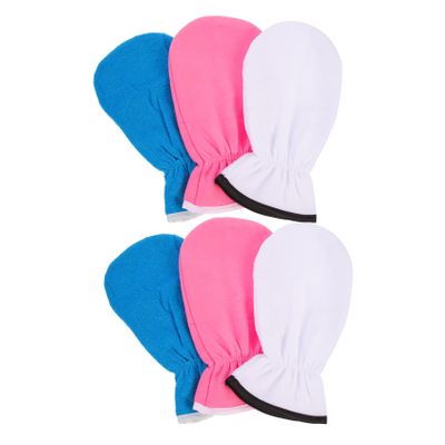 BIUDECO Skin Care Wax Gloves 6 Pairs Moisturizing Hand Mitts for Relaxing Therapy Essential Oil Infused Softening Gloves for Dry and Cracked Skin