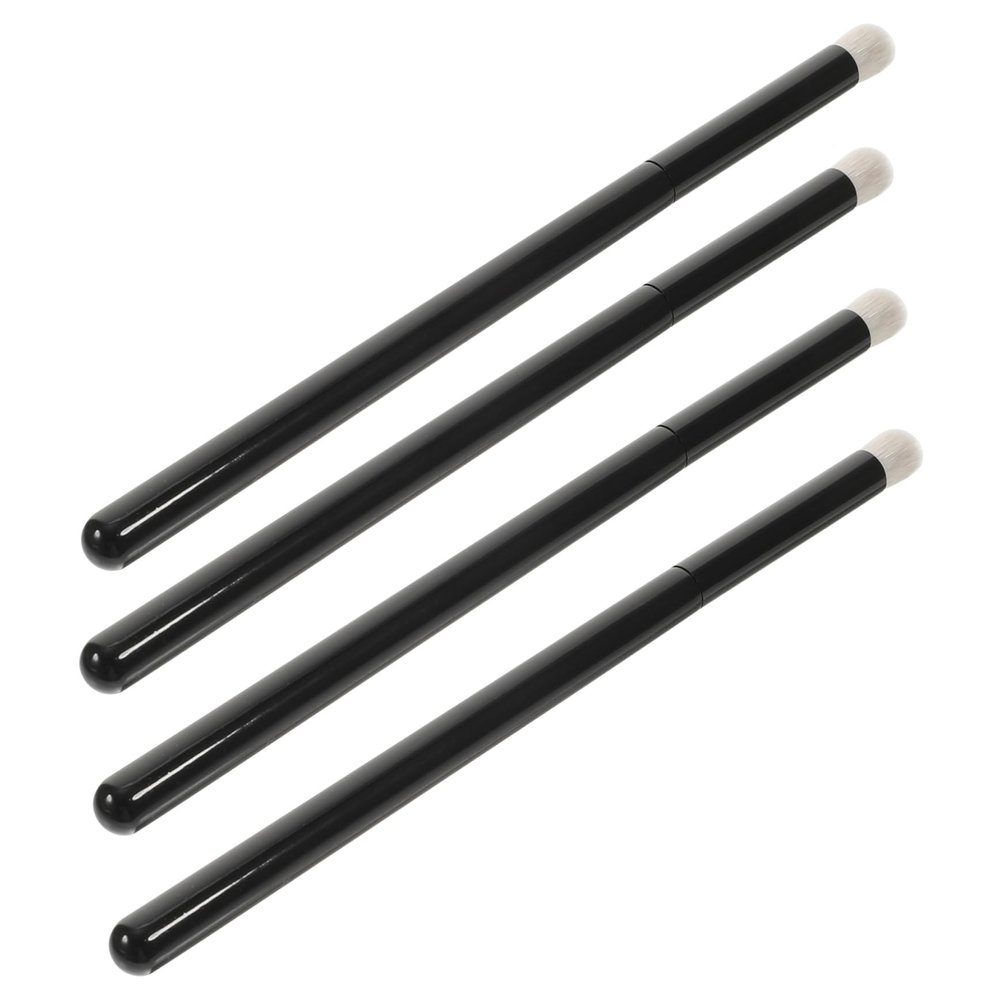 CALLARON 4pcs Lip Brushes for Women Lipstick Applicators Gloss Brushes for Makeup for Contouring Smudging Comfortable Handle for Outdoor Use