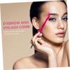 DEARMAMY 6pcs Folding Eyelash Combs and Eyebrow Brushes Makeup Grooming Tool for Separating Lashes and Shaping Brows Random Colors Compact Design for Travel and Daily Use view 3