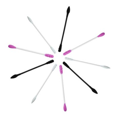 WOFASHPURET Disposable Cotton Swabs Double Spiral Cotton Sticks for Makeup and Cleaning for Cosmetic Application and Daily Use