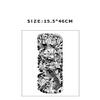 2 PCS Temporary Tattoos Prajna Carp Herbal Tattoo Stickers For Men And Women Waterproof Long-Lasting Semi-Permanent Arm Non-Reflective Japanese Retro Stickers view 3