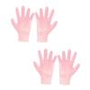 DEARMAMY 2pairs Moisturizing Hand Care Gloves for Dry Skin Treatment Soft and Resilient Exfoliating Gloves for Women for Overnight Hydration and view 1