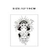 5 PCS Temporary Tattoos Girl Geisha Herbal Tattoo Sticker Semi-Permanent Non-Reflective Juice Simulation Tattoo Arm Sticker view 2