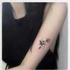 15 PCS Temporary Tattoos Ink Lotus Herbal Juice Tattoo Stickers For Women Waterproof And Durable Arm Clavicle Simulation Tattoos Without Reflection view 2