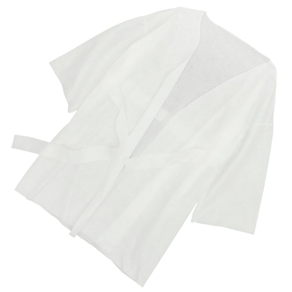 FRCOLOR Bath Robe Girls Disposable Spa Robe Salon Supplies Beauty Salon Bathing Skirt One-use Shower Garment