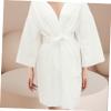 FRCOLOR Bath Robe Girls Disposable Spa Robe Salon Supplies Beauty Salon Bathing Skirt One-use Shower Garment view 4