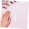 Healvian 5pcs Nail Cleaning Brush Dust Brush for Manicure Nail Care Compact and Portable for Home Travel Salon Use view 4