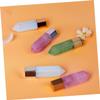 ARTSEWPLY 1pc Fine Oil Bottle Roller Skincare Tool Multifunctional Face for Beauty Promotes Circulation Relaxation for Stylish Polyhedral Design view 3