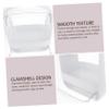 VALICLUD Dresser Storage Box for Makeup 2-Piece Compartment Organizer Dustproof Cosmetic Container for Women Vanity and Bathroom Use Includes Lid view 4
