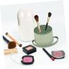 Cabilock Multipurpose Beauty Storage Box Makeup Brush Holder Cleaner Drying Rack Portable for Travel view 4