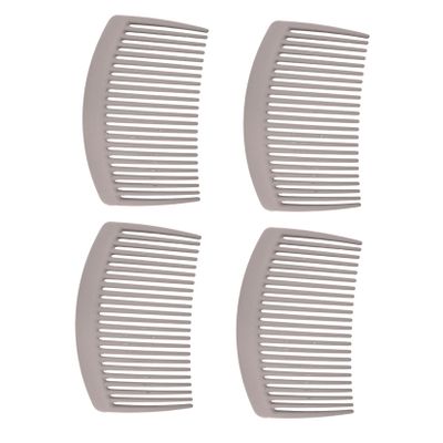 Ipetboom 4pcs Elegant Versatile Women Hair Combs Plastic Side Hair Detangler Combs for Styling