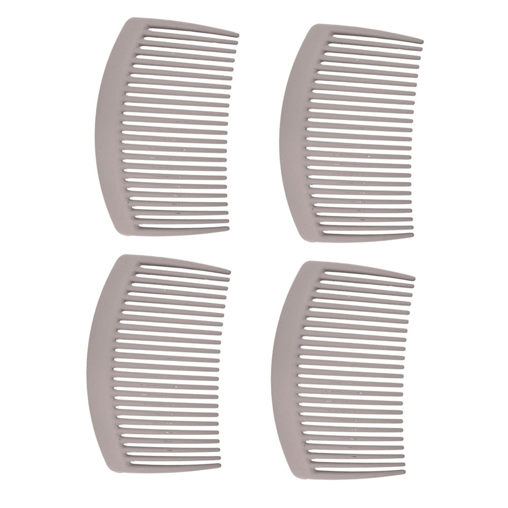 Ipetboom 4pcs Elegant Versatile Women Hair Combs Plastic Side Hair Detangler Combs for Styling