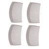 Ipetboom 4pcs Elegant Versatile Women Hair Combs Plastic Side Hair Detangler Combs for Styling view 1